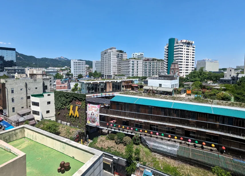 Picture of Insadong view from Insa Art Center