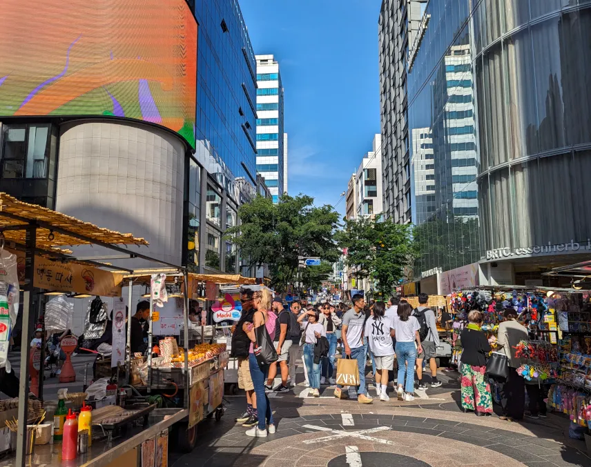 Picture of Myeongdong Seoul