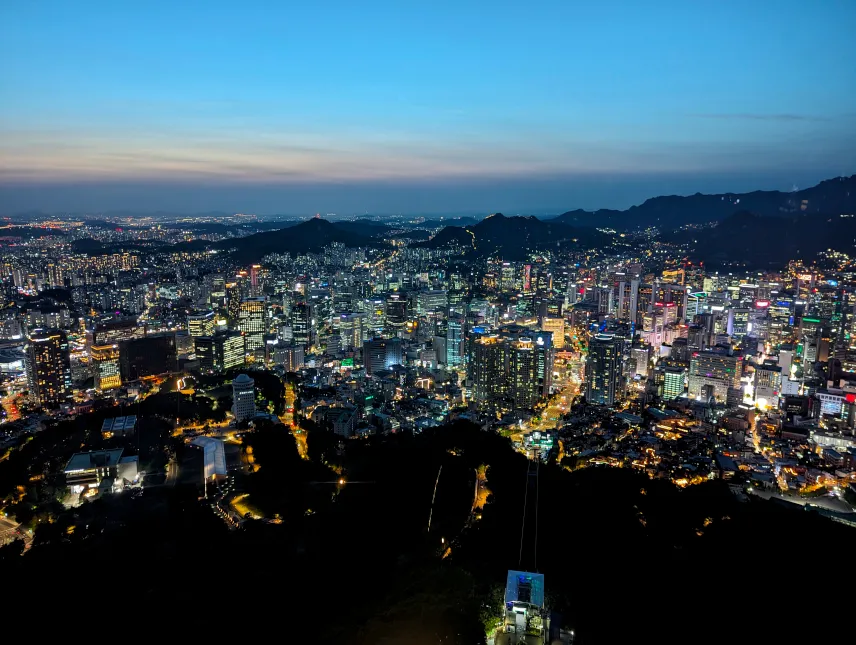 Picture of View from Namsan Seoul Tower