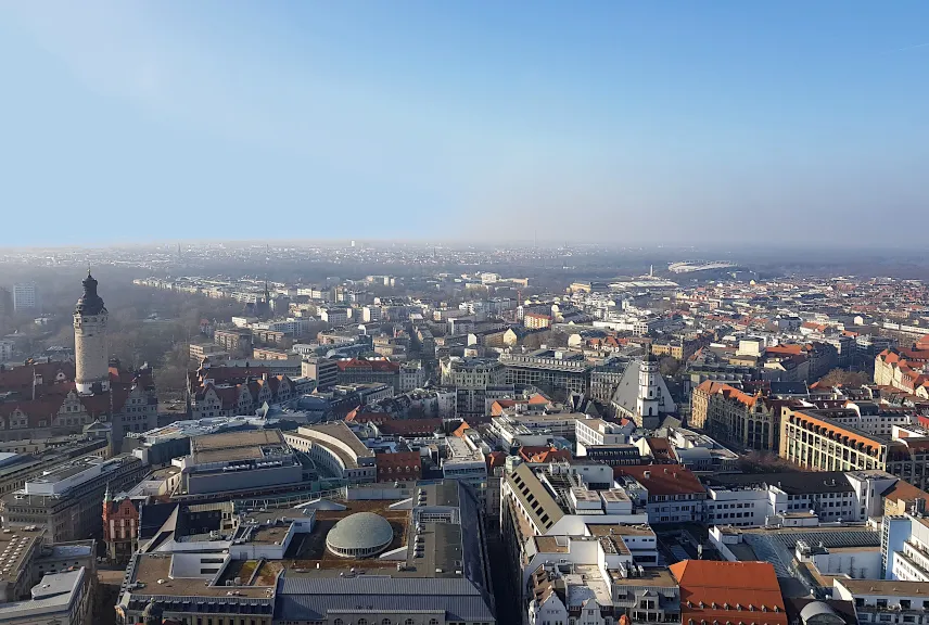 Picture of View from Panorama Tower Leipzig
