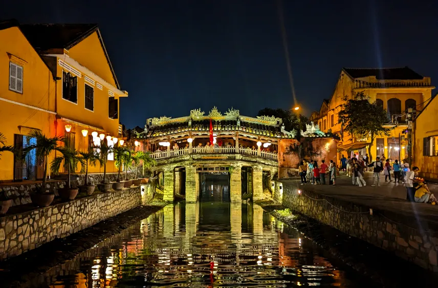 Picture of Hoi An Japanese Bridge at night