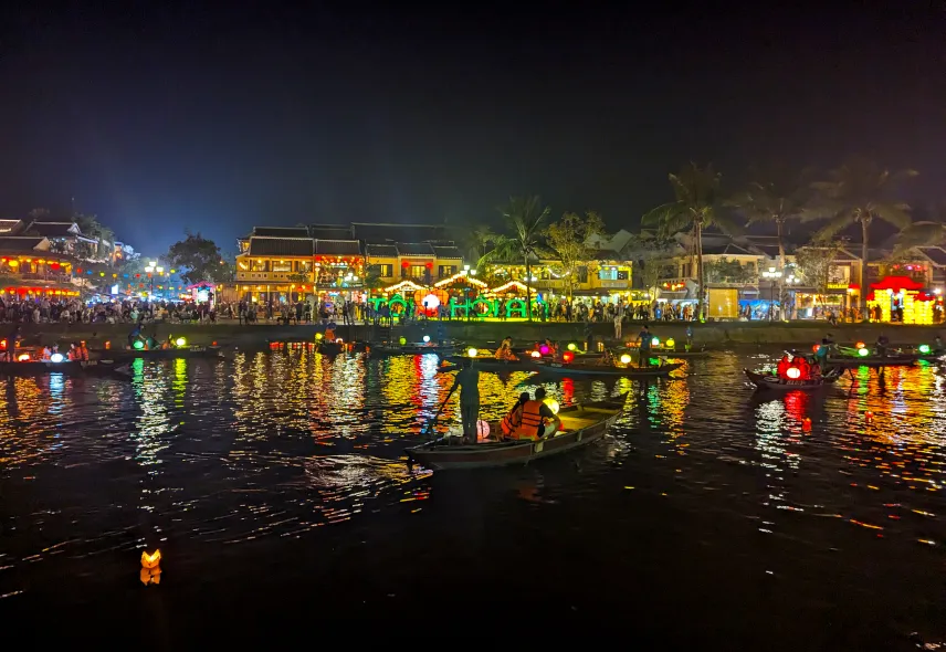 Picture of Lanterns at Thu Bon River