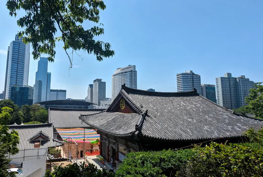 Picture of Bongeunsa Temple Seoul