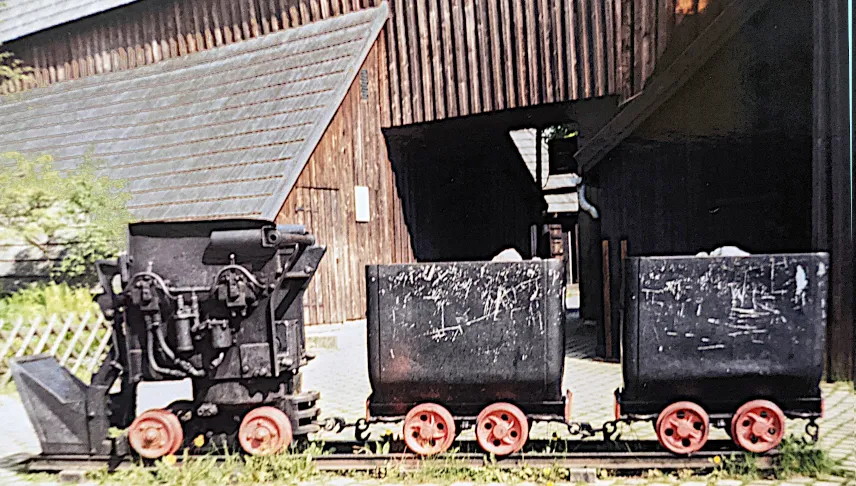 Picture of an old mining cart