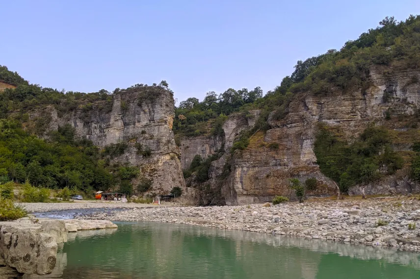 Picture of our camp spot at Osum Canyon