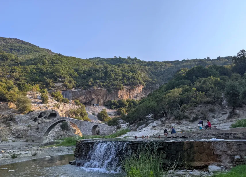 Picture of Hot springs, Permet