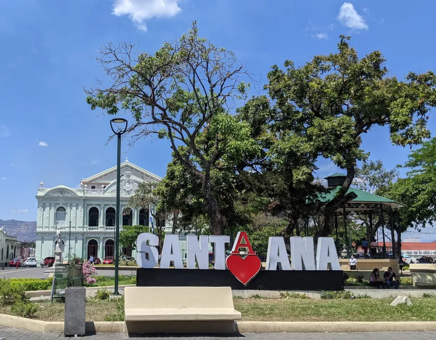 Picture of Santa Ana sign