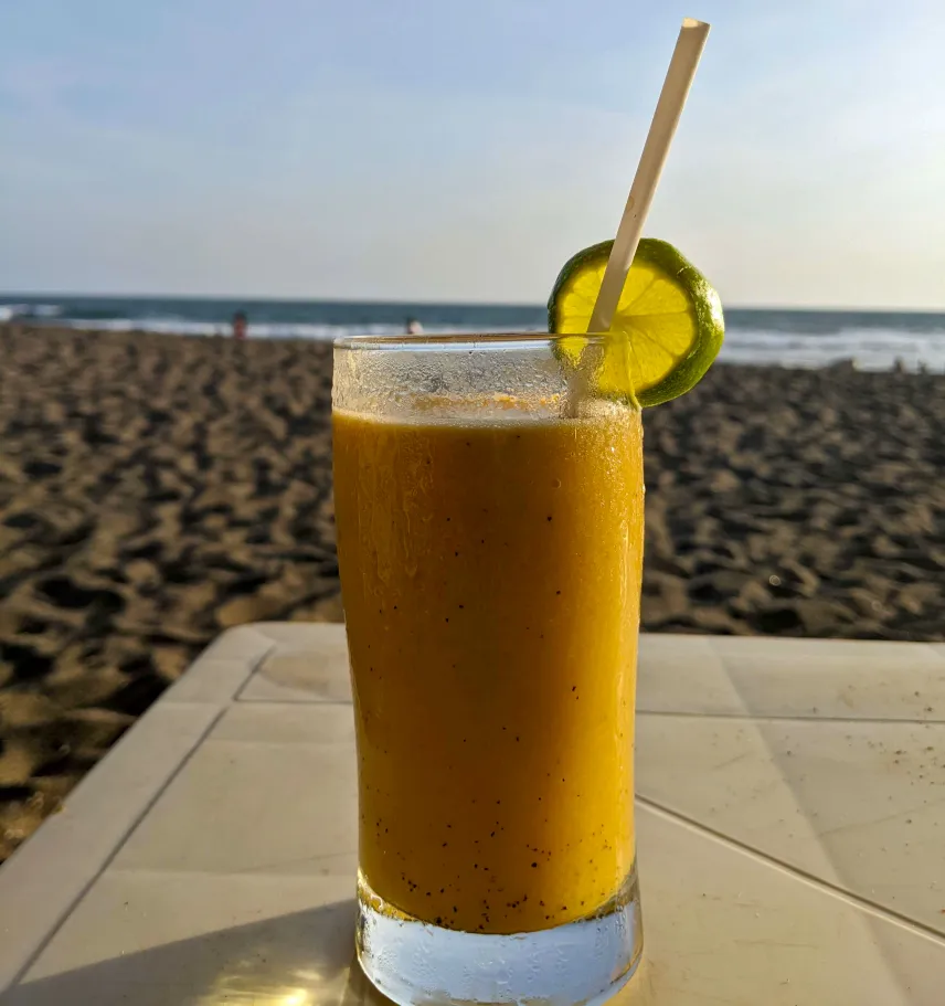Picture of Drinks on the beach in Nicaragua