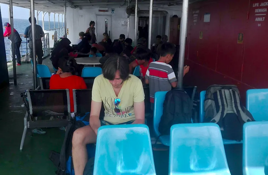 Picture of Taking the Lombok ferry from Bali
