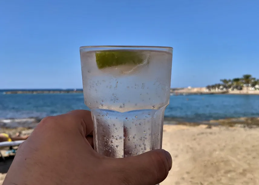 Picture of Drinks on the beach in Paphos