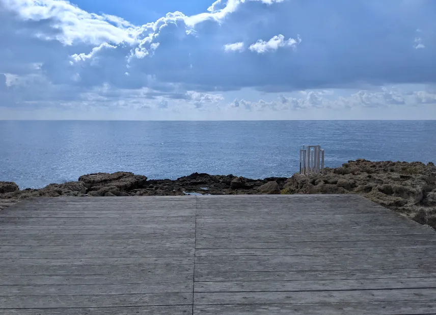 Picture of Platform on Paphos Beach