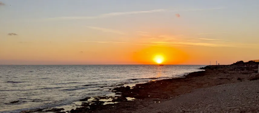 Picture of Paphos Beach sunset