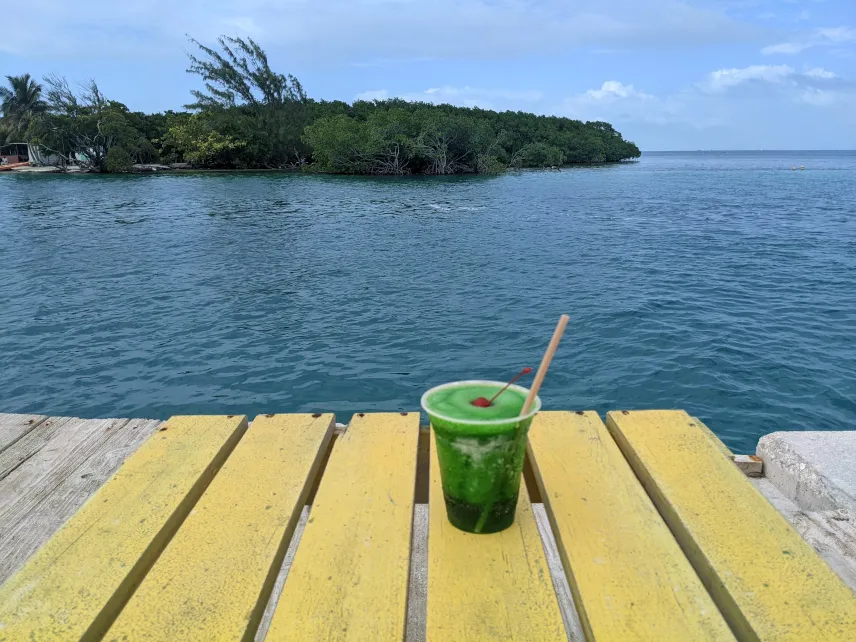 Lizard juice, Caye Caulker