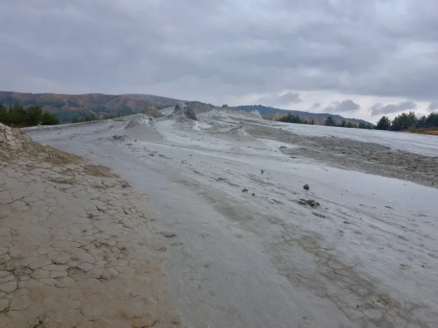 Picture of Mud flowing down a mud volcano