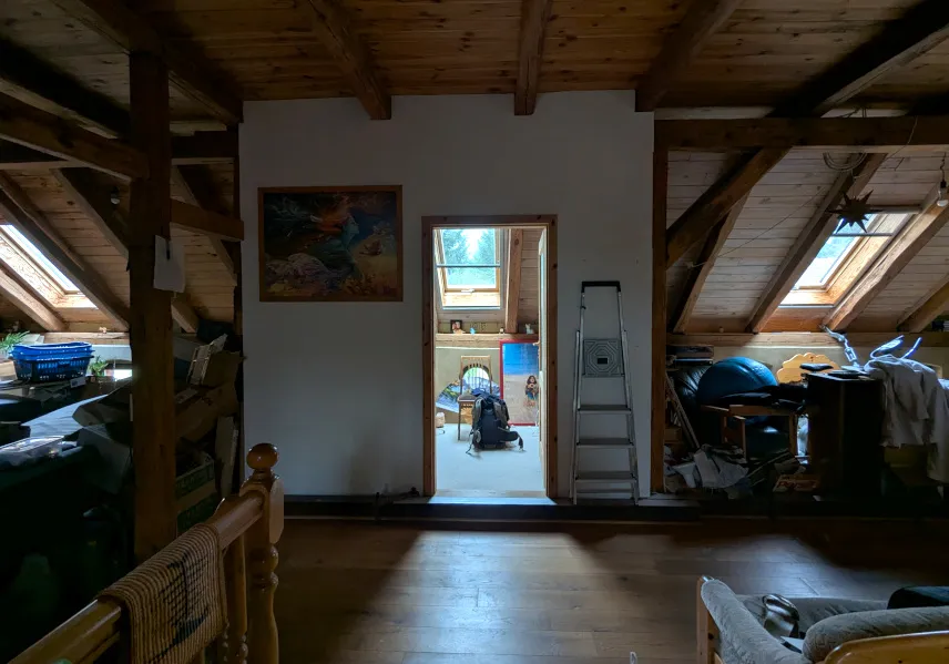 Picture of Our room in Harald’s attic