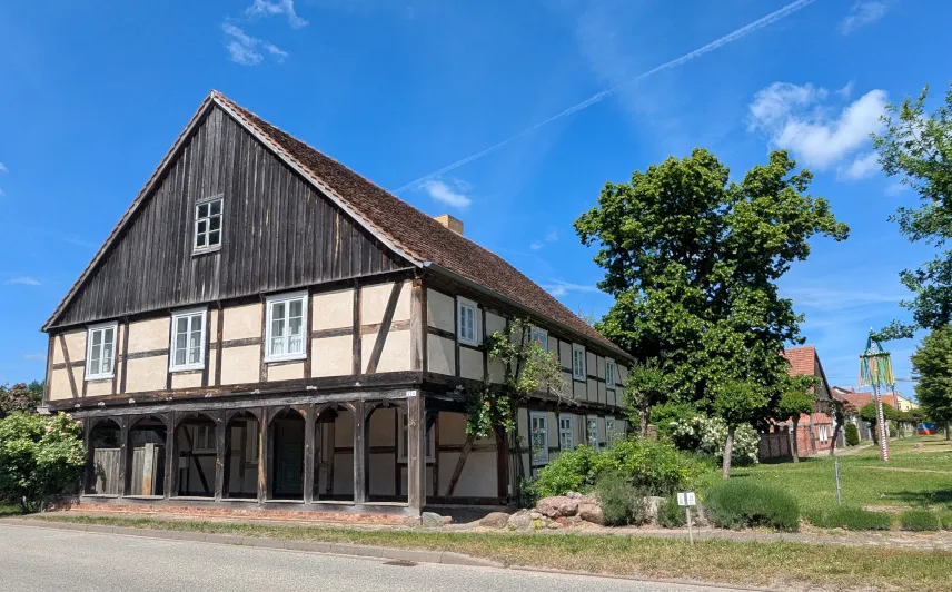 Picture of Half-timbered house in Garz