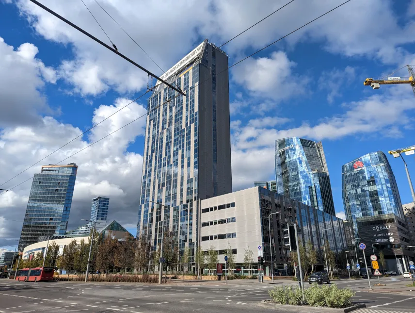 Picture of Skyscrapers of Šnipiškės