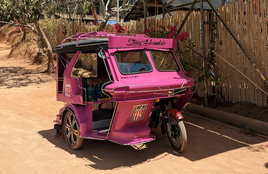 Picture of Tricycle in the Philippines