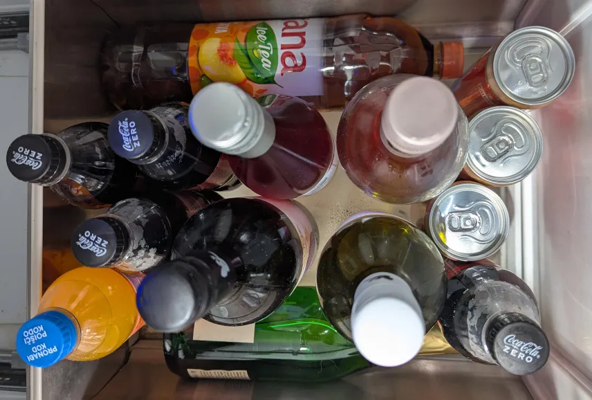 Picture of Our drink fridge
