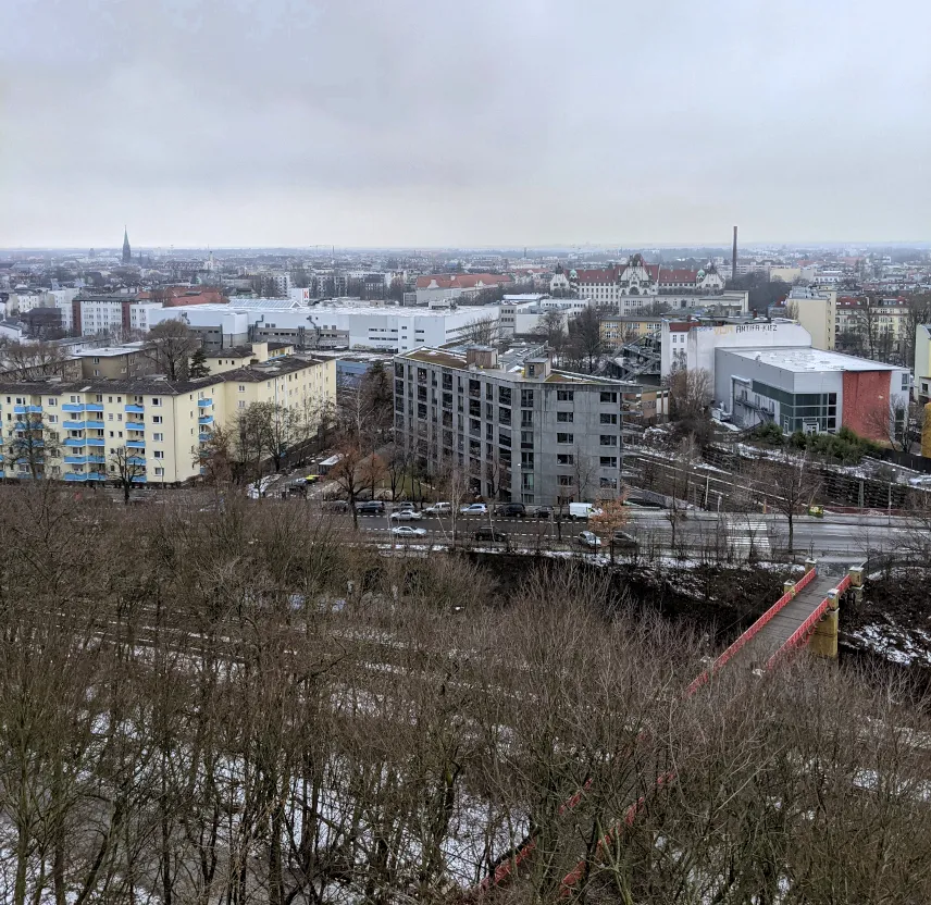 View from Humboldthöhe, Berlin