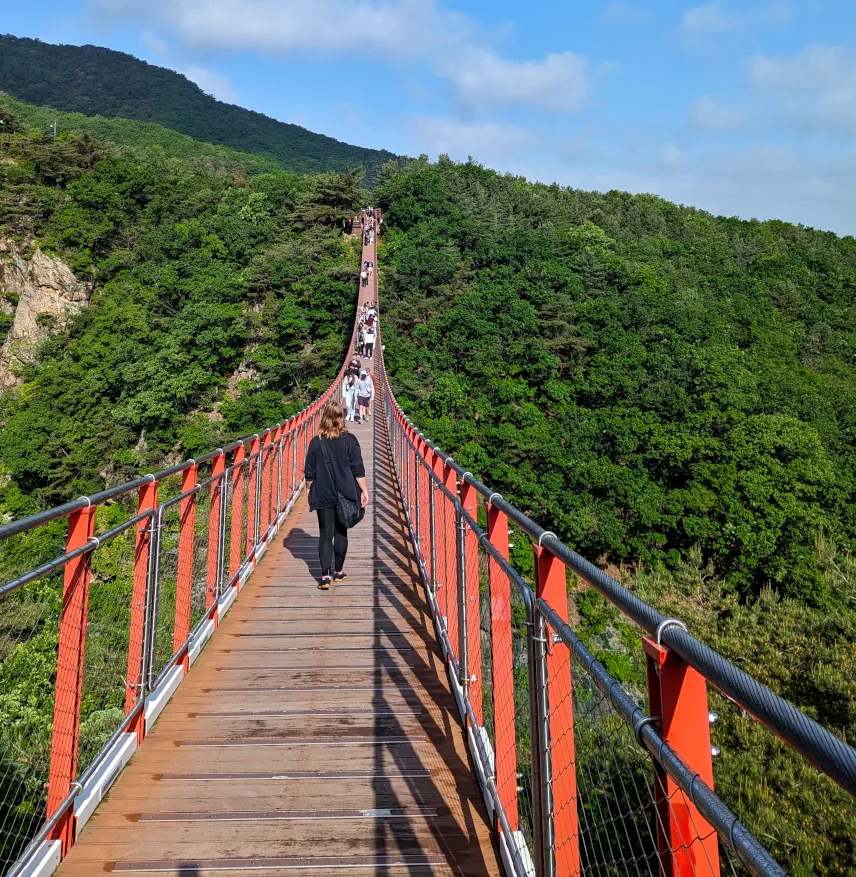 Picture of Gamaksan Suspension Bridge