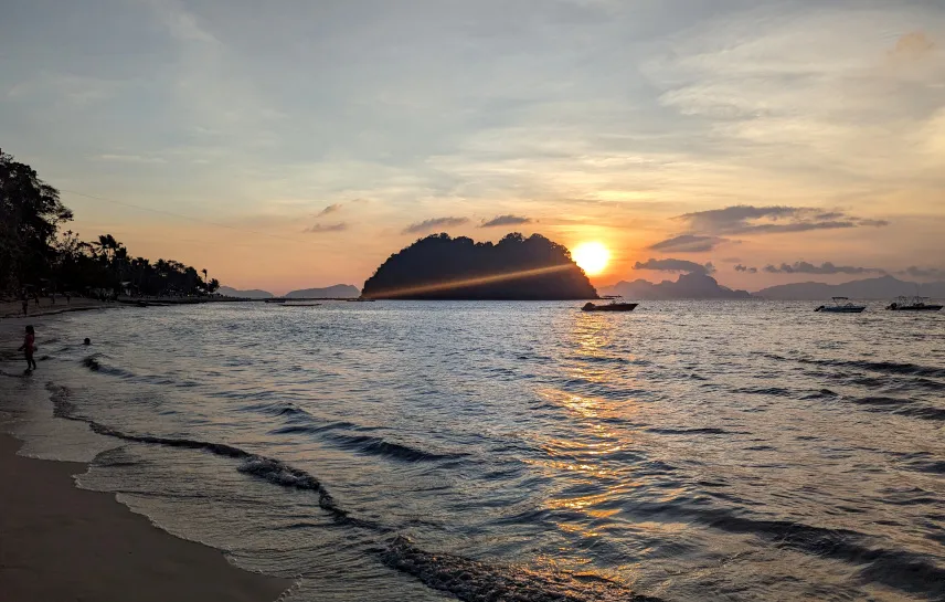 Picture of Sunset at Las Cabanas / Vanilla Beach