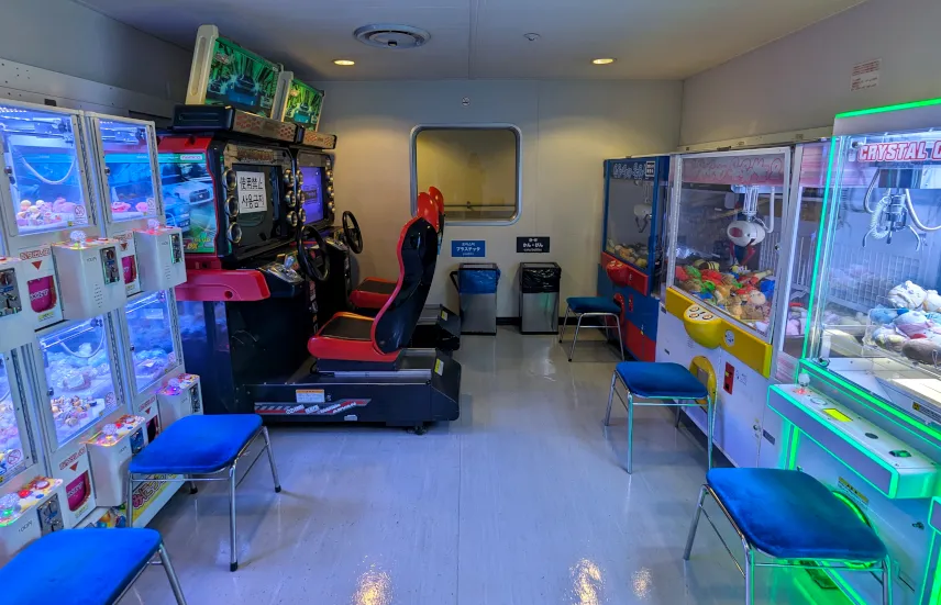 Picture of Game area on the Camellia Line Ferry