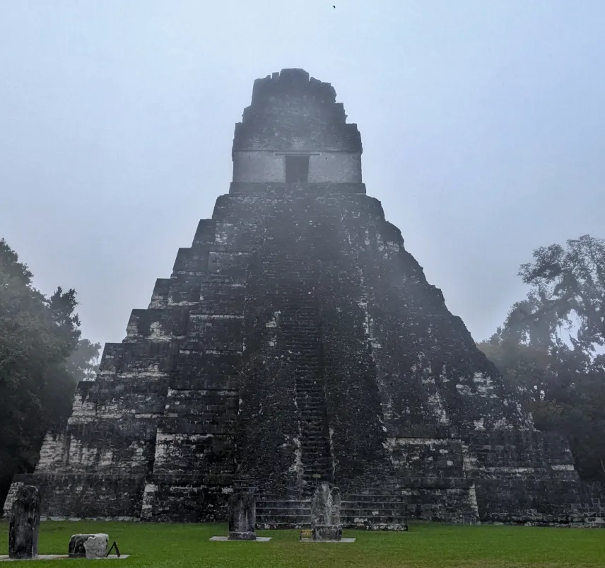 Picture of Misty morning in Tikal Guatemala