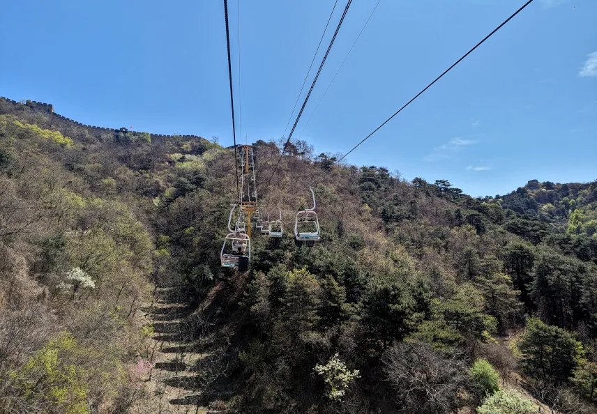 Picture of Chairlift on eastern side of Mutianyu Section