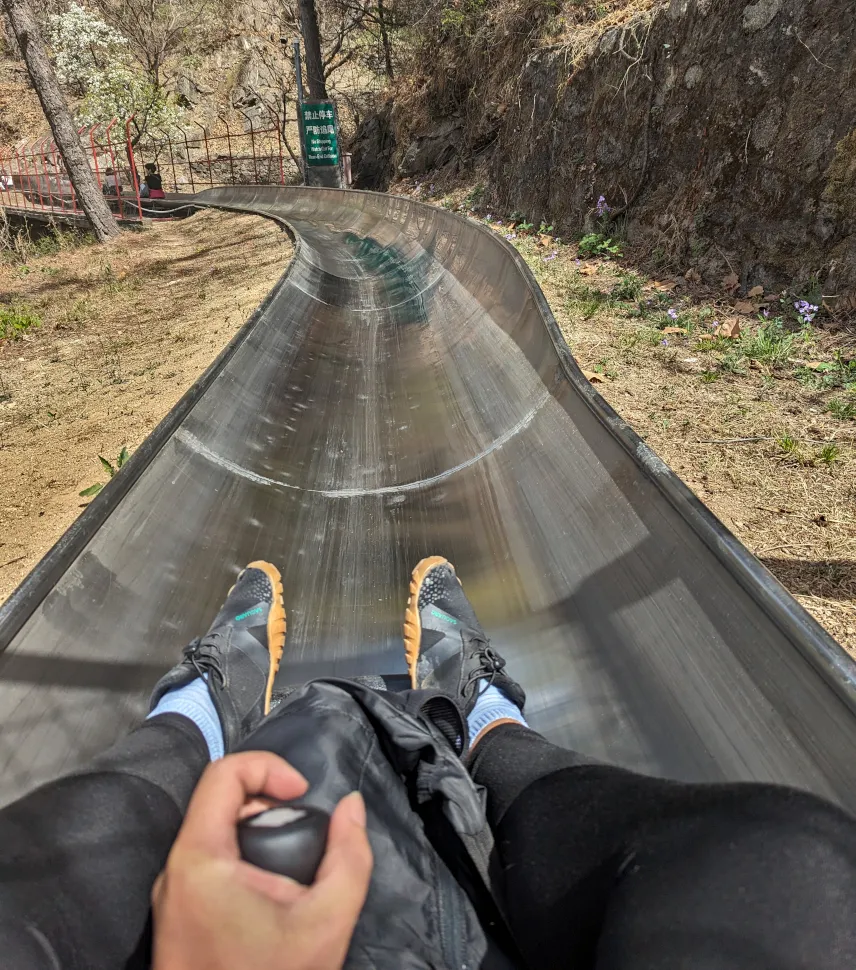 Picture of Toboggan on eastern side of Mutianyu Section