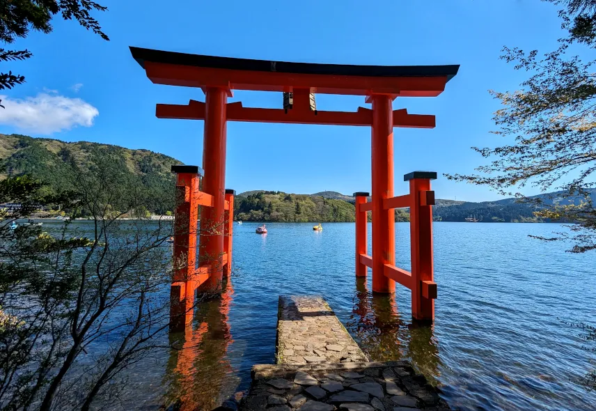 Picture of Hakone Shrine Torii Gate