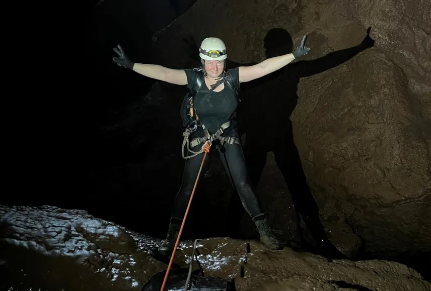 Picture of Abseiling at Over Cave