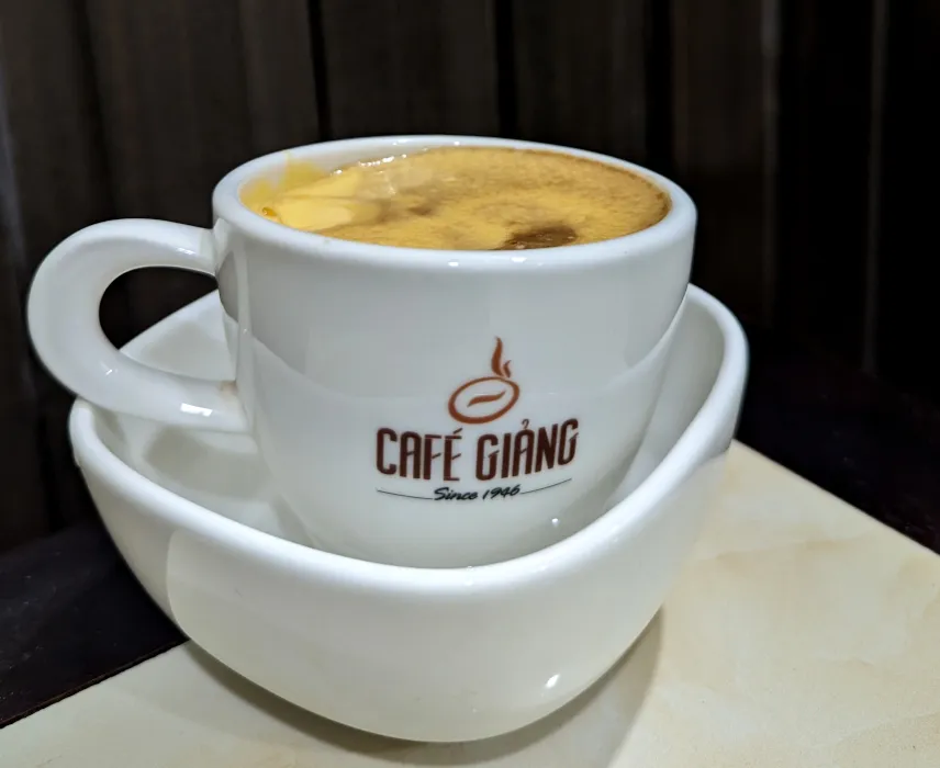 Picture of Egg coffee at Cafe Giang