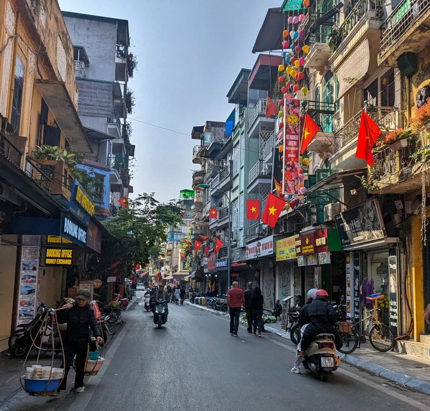 Picture of Hanoi old quarter