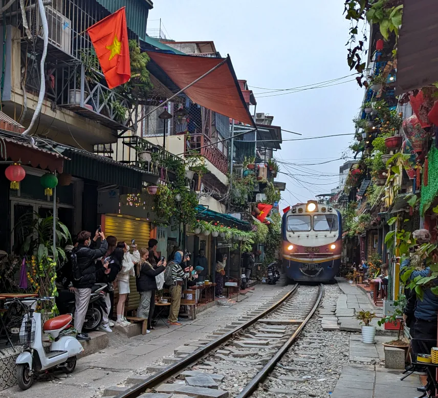 Picture of Train Street Hanoi