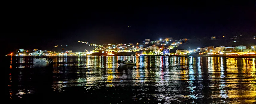 Picture of Himare at night