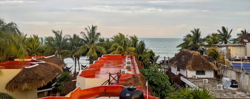 Picture of Sea view from the roof of Tribu Holbox