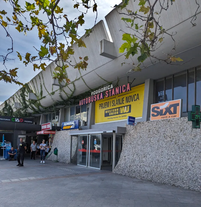 Picture of Podgorica bus station