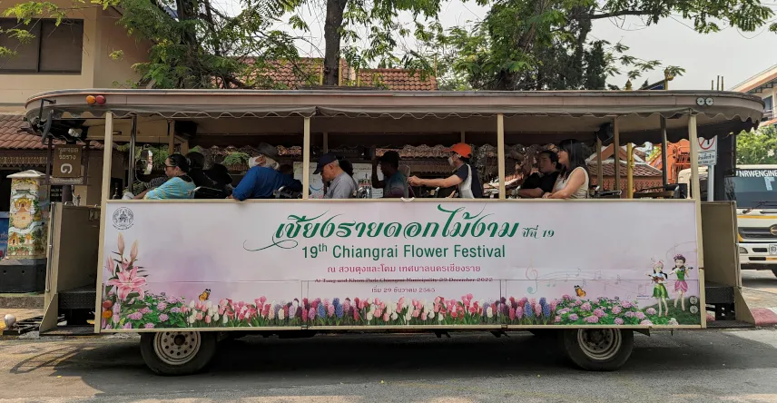 Picture of Chiang Rai free tram