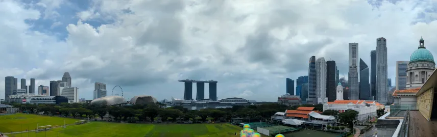 View from National Gallery of Singapore