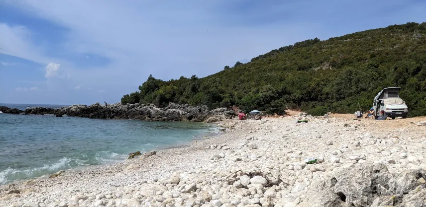 Picture of Camping at Aquarium Beach