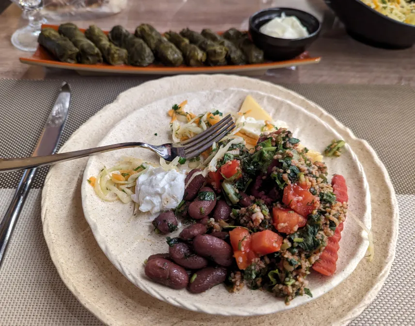 Picture of Our starters for lunch at Hin Areni