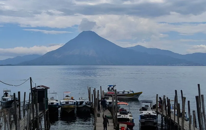 Picture of Boat dock in Panajachel