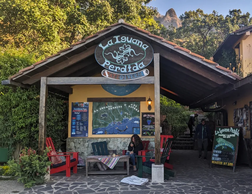 Picture of Diving Lake Atitlan