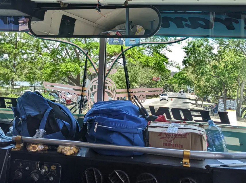 Picture of Public bus to Leon Nicaragua