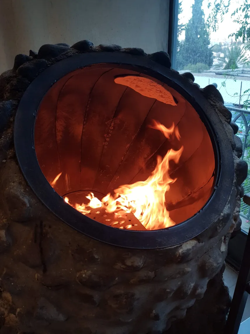 Picture of an oven in a restaurant in Amman