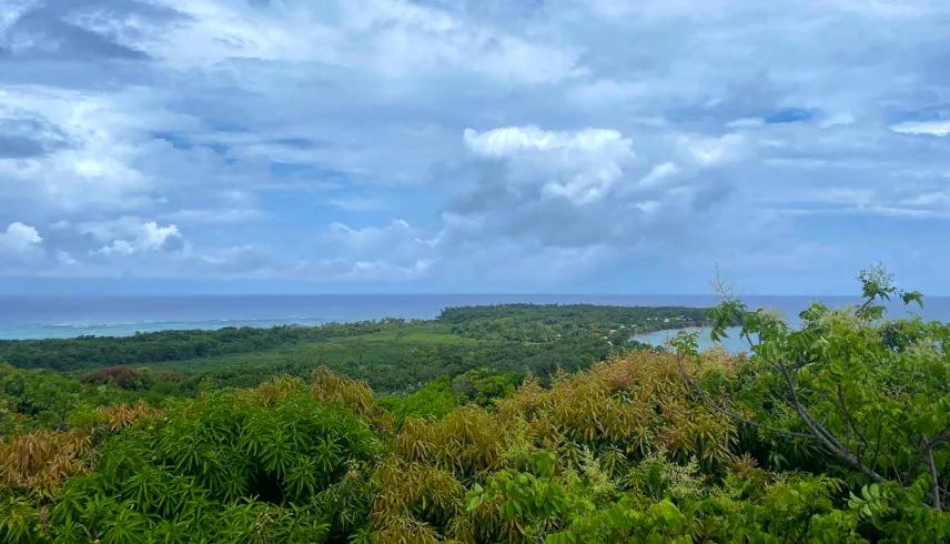 Picture of View from the old lighthouse on Little Corn Island