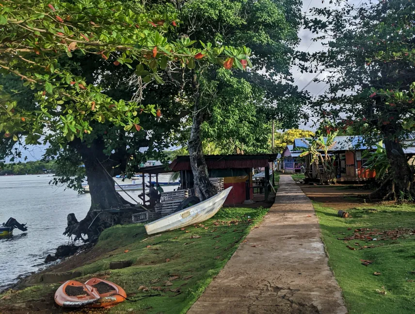 Picture of Little Corn Island “Main Street”