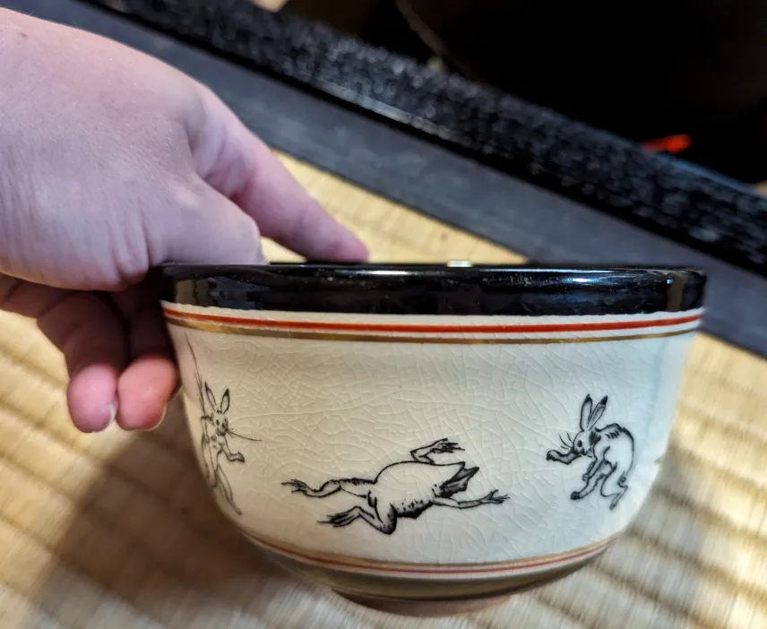 Picture of Observing the tea ceremony equipment