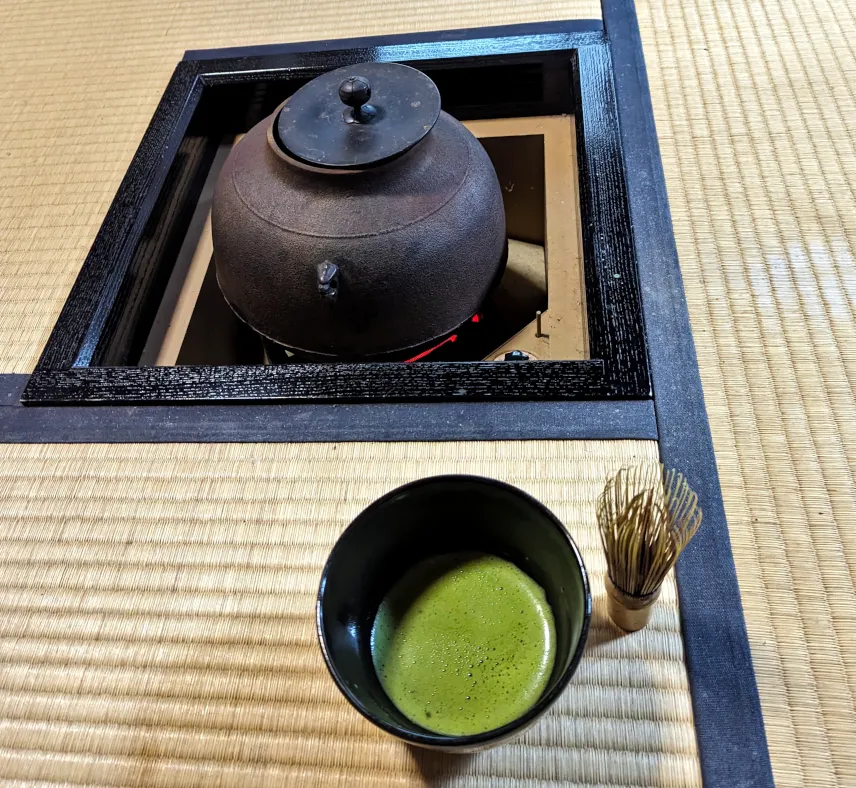 Picture of matcha tea